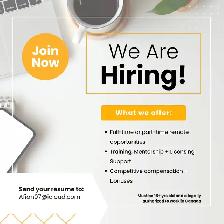 Hiring Customer Services/Financial Services Reps