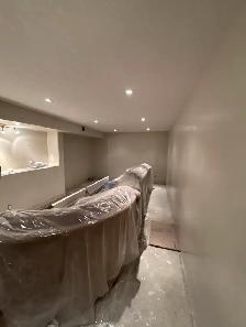 painting, drywall repairs