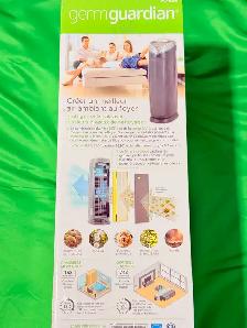 GermGuardian AC4825 4-in-1 HEPA Filter & UVC Tower Air Purifier