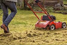Hiring Aerator, Power Raking, Fertilizer