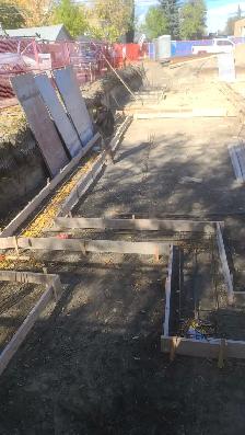 Footing Crew Available for Work