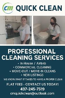 Professional Cleaning Services – Airbnb, Commercial, Move-Outs &