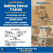 Learning Construction or Culinary Skills with Goodwill Niagara!