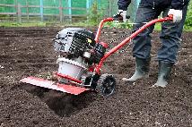 rototilling