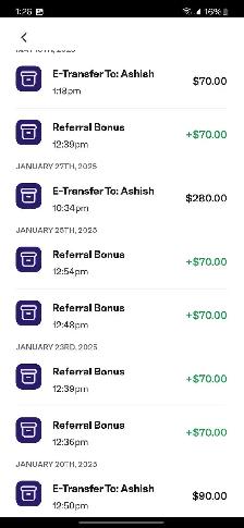 Earn 70$ per referral Message me ASAP