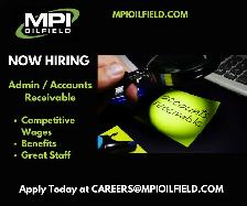 Accounts Receivable Clerk – Maternity Leave position