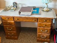 Small Writing Desk with Drawers