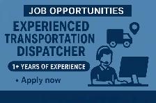 Looking for Transportation Dispatcher