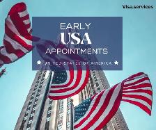 early usa visa slots are available
