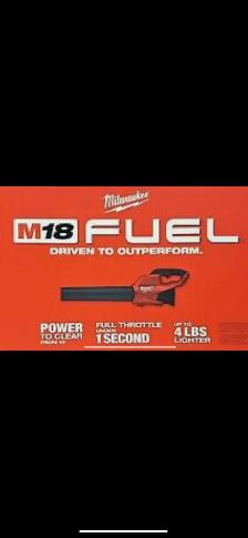 Milwaukee m18 leaf blower