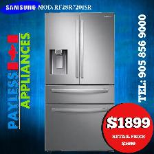 Samsung RF28R7201SR 36' French Door Refrigerator with water ice