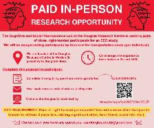 Recruiting pairs of participants for a PAID RESEARCH STUDY!