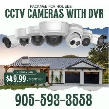 SECURITY CAMERAS & Alarms System—Budget-Friendly CCTV Packages!