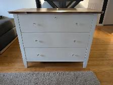 Refinished Dresser (Farmhouse White)