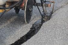 We pay $35/hour skilled rubberizedcrack sealing worker