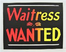 waitresses needed