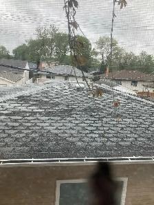 Roof Shingling. Cash job.