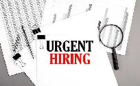 Urgent Hiring