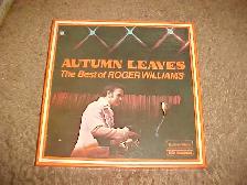 8 VINYL LP RECORDS AUTUMN LEAVES THE BEST OF ROGER WILLIAMS