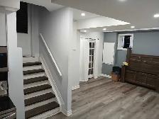 one big bedroom basement  for rent .