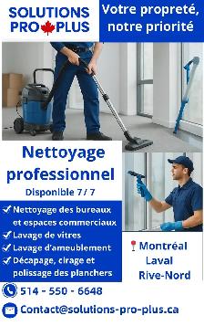 Services d'Entretien ménager