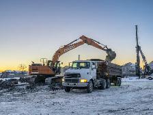 Class 1 End dump driver