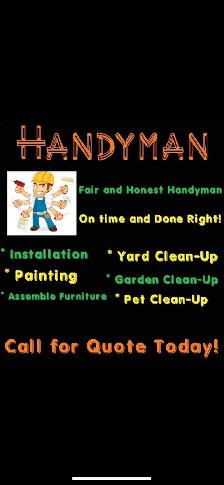 yard work and handyman