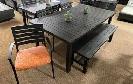 OUTDOOR PATIO FURNITURE ALUMINUM DINING SETS ON CLEARANCE