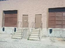 Industrial unit 4000-8000 sq. ft for lease in Brampton, ON dock