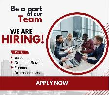 HIRING! Customer Service & Finance Reps