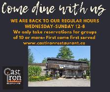 Line cook in Muskoka