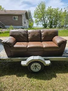 LEATHER SOFA COUCH