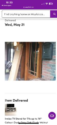 Need 2 men and a truck for 1 item - 20 min of work