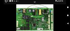 WR55X10942 Control Board Motherboard for GE Refrigerator PS23649