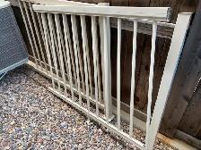 Aluminum deck railing