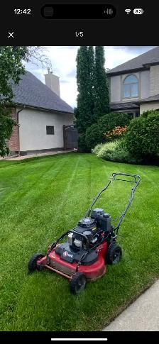 lawn mowing