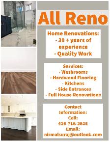 Renovations