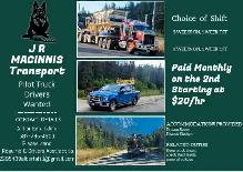 Pilot Truck Drivers Wanted