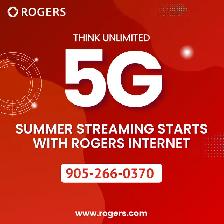 Rogers Internet: Fiber Optics-Powered Streaming All Summer Long!