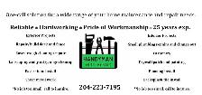 Handyman For Hire in Winnipeg