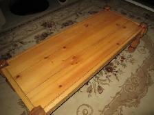 pine coffee and end tables