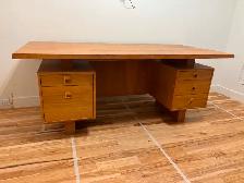 Antique office desk - great condition/high quality wood.