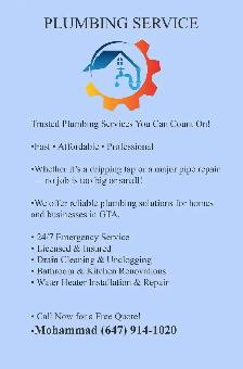 Licensed Plumber