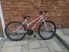 Movelo 26' Mountain bike, silver & pink