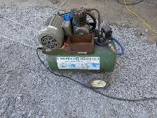 Air Compressor with hose and hose reel