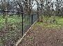 Chain link fence installer