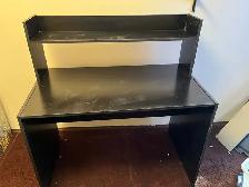 Wooden Desk with Shelf