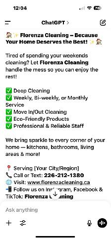 cleaning Services