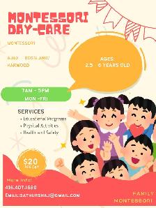 Montessori Inspired Daycare