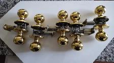Used Door Knobs - Polished Brass